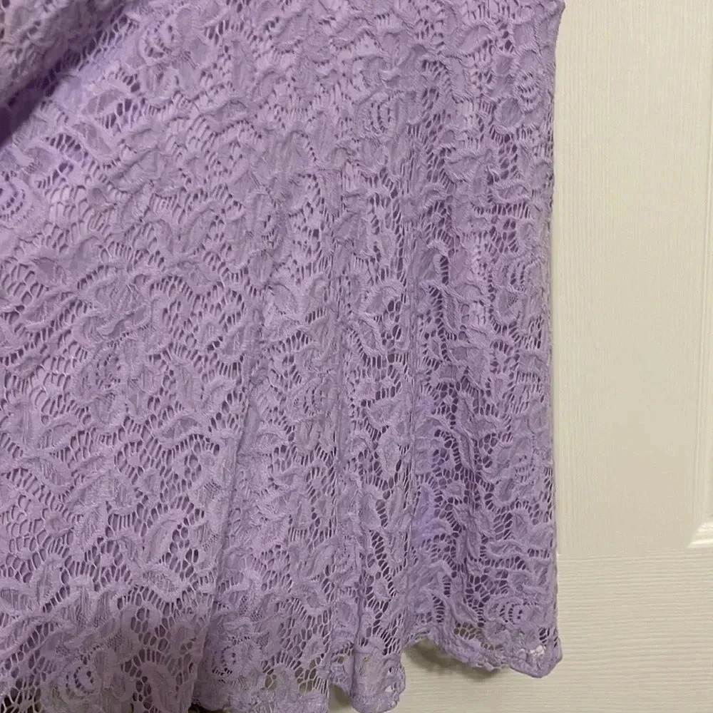 ❤️ beautiful, purple lace dress - Picture 3 of 6